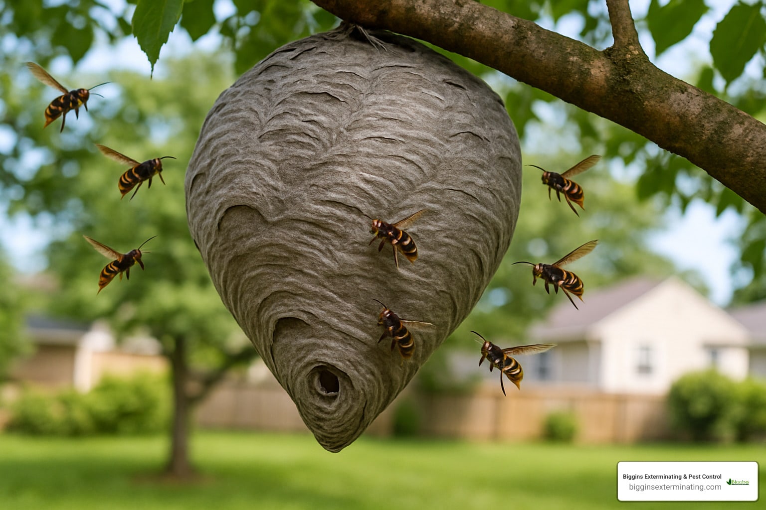 pest control hornets nest