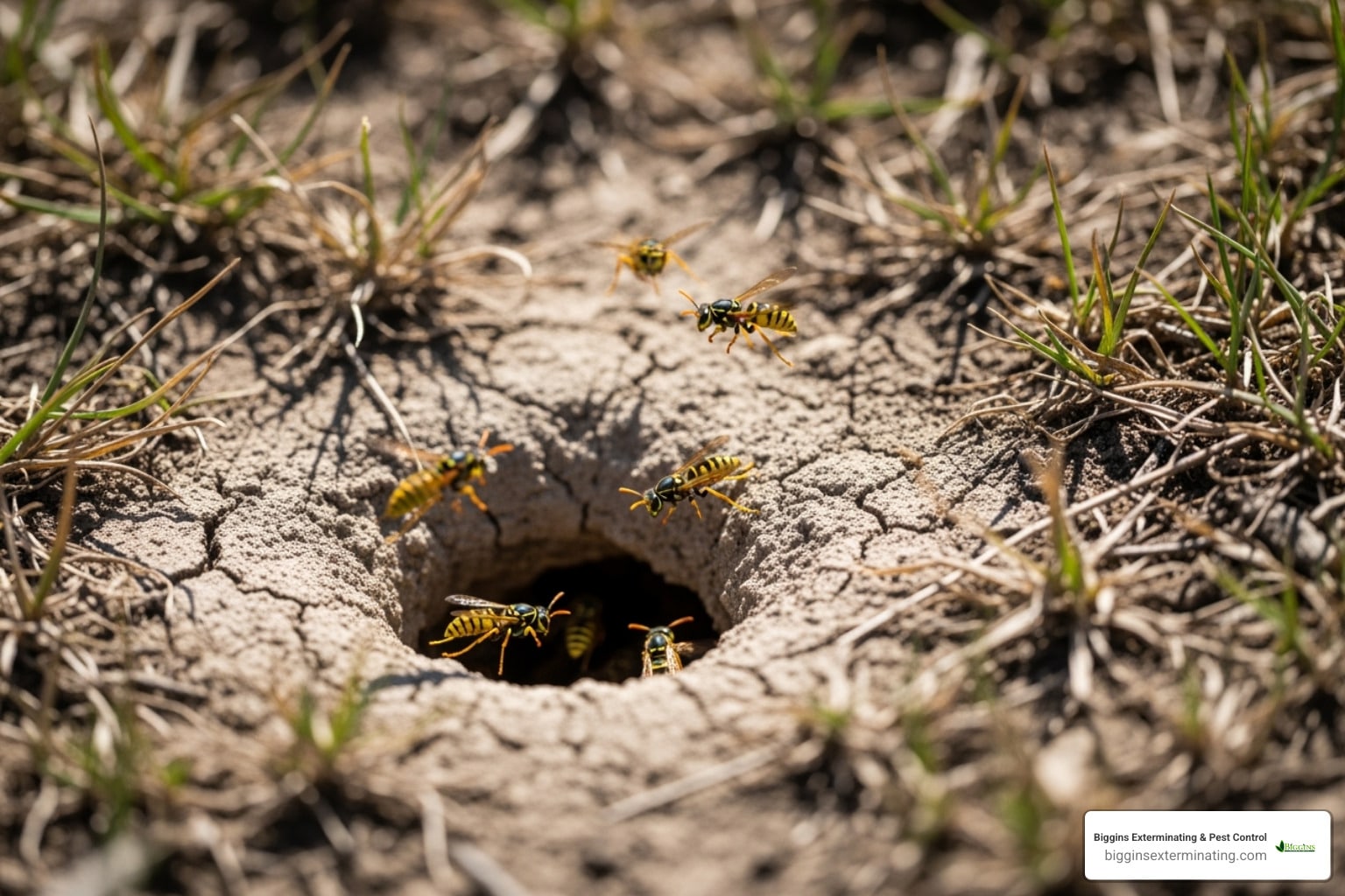 exterminating yellow jackets