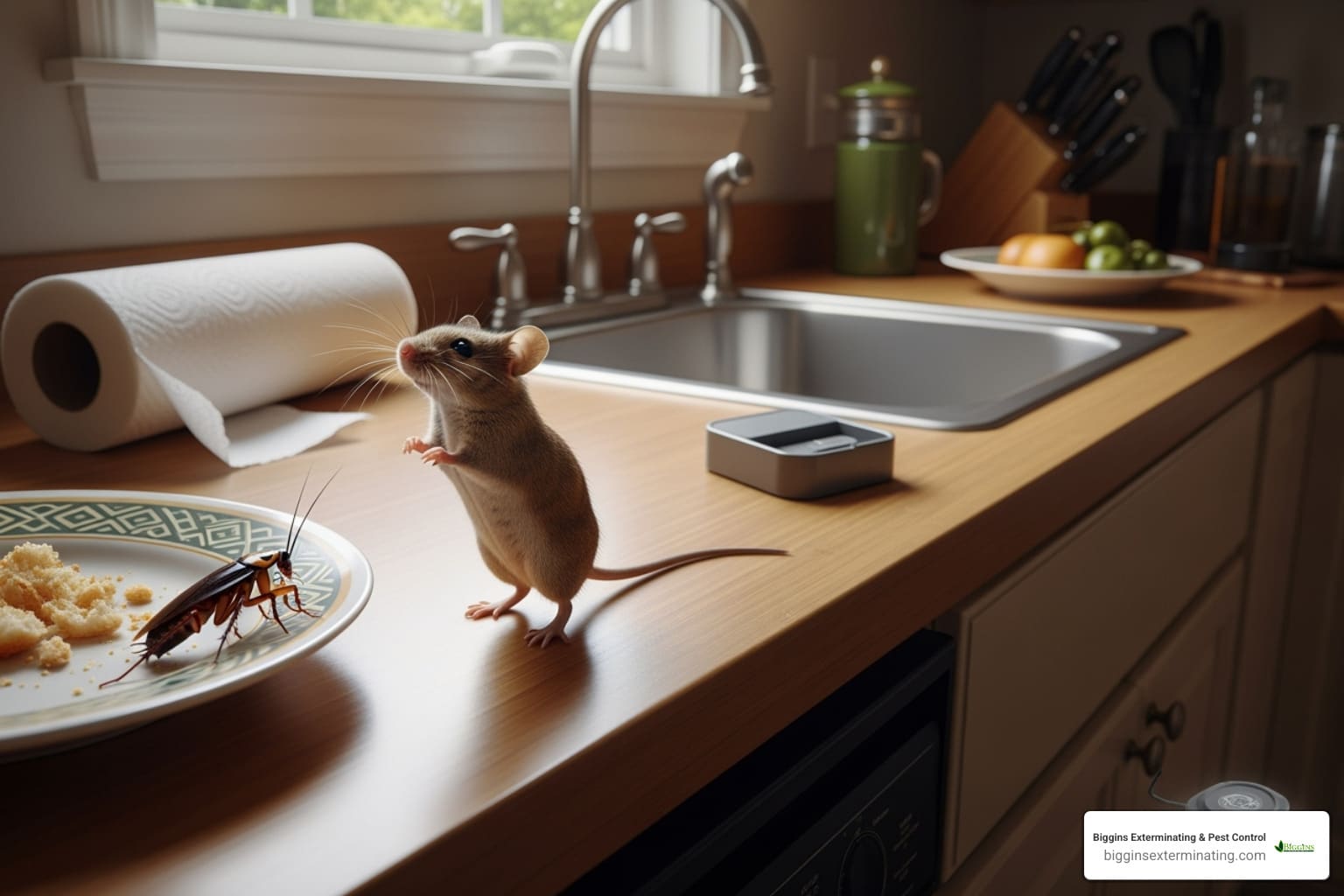 exterminator for mice and roaches