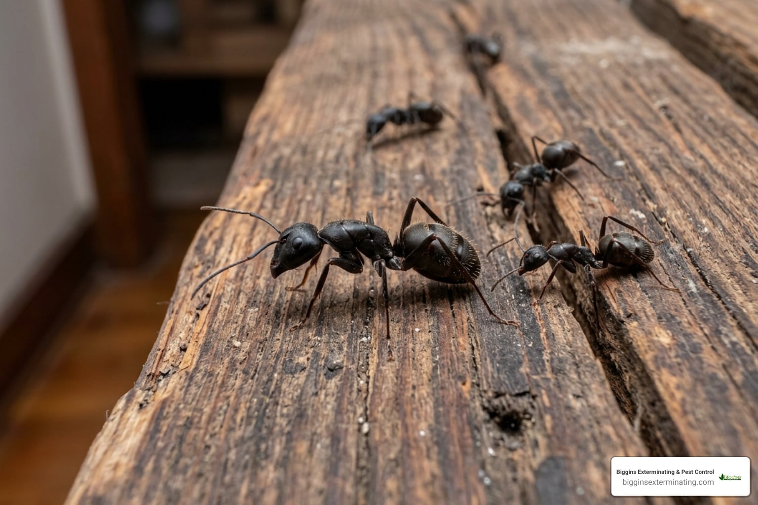 black carpenter ants Bedford