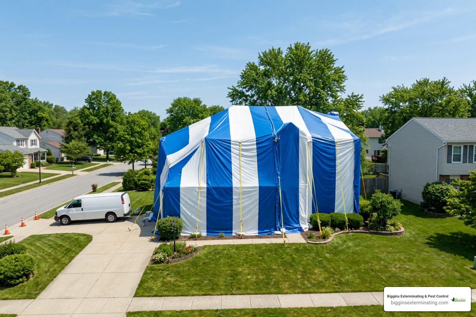 average cost to tent a house for termites